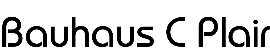 Bauhaus C Scarica Caratteri Gratis